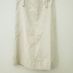J.Crew Tan A-line Midi Skirt, Sz 6